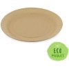 Wimex Tanier papierový plytký hnedý 23 cm