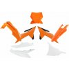 RTECH sada plastov 6 dielov KTM, RTECH (oranžová, čierna, biela)