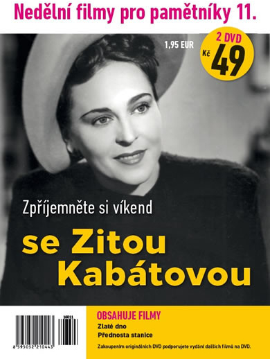 Nedělní filmy pro pamětníky 11 - Zita Kabátová DVD