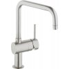Drezová batéria GROHE Minta s otočným ramienkom supersteel 32488DC0