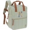 LÄSSIG Mini Square Backpack Little Gang light khaki dětský batoh