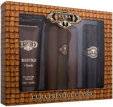 Cuba Prestige EDT 90 ml + sprchový gél 200 ml + voda po holení 100 ml darčeková sada