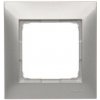 KONTAKT-SIMON S.A. Rámček 1-násobný strieborný matný 87x82x9,5mm