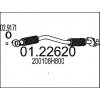 Výfuková trubka MTS 01.22620