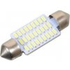 Žiarovka 27 SMD LED 12 V suf. SV8.5 38 mm biela 33819