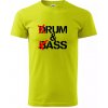 Drum & Bass Rum & Ass tričko Limetková