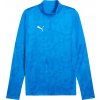 Pánska športová mikina Puma, TEAMCUP TRAINING 1/4 ZIP TOP modrá,biela XXL