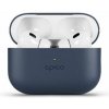 Epico Leather case Ochranné kožené púzdro pre Apple Airpods Pro 2 modrá (9911131600033)