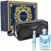 Versace Pour Homme set toaletná voda 100ml EDT+ miniatúra toaletnej vody 10ml EDT+ kozmetická taštička