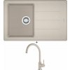 Franke BFG 611-78 sahara + Franke FC 6018.082 LINA sahara