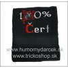 Osuška 100% čert (Praktický darček pre muža)