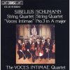 SIBELIUS-SCHUMANN: String quartets [Voces Intimae Quartet] (CD) (BIS)