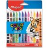 Detské fixky Maped Color'Peps Animals 12 farieb -