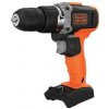 BLACK+DECKER - 18V AKU vŕtačka s príklepom, bez batérie a nabíjačky BCD003N-XJ