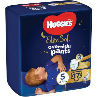 HUGGIES Elite Soft Pants OVN 5 17 ks od 8,99 € - Heureka.sk