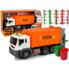 mamido smetiarske vozidlo Čipový pohon zvukové efekty oranžová 1:16 triedenie