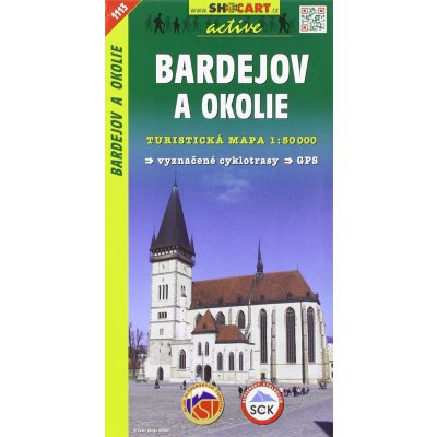 Bardejov a okolie 1:50 000