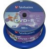 DVD médium Verbatim DVD+R 4,7 GB 50 ks