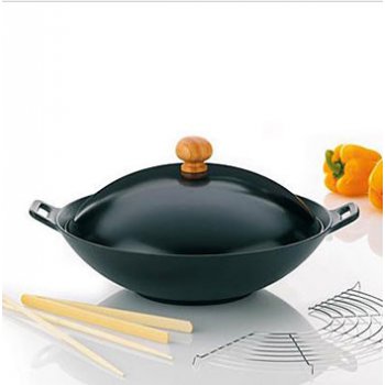 Kela Panvica WOK liatina 36 cm s príslušenstvom 5ks – ASIA