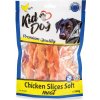 KidDog Kuracie plátky mäkké mäso Kuracie plátky mäsová pochúťka pre psy 250 g