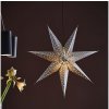 Markslöjd | Markslöjd 705769 - Vianočná dekorácia GLITTER 1xE14/25W/230V pr. 45 cm strieborná | ML1077
