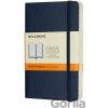 Moleskine Zápisník mäkké dosky A6 linajkový modrý