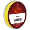 Delphin Šnúra Hero 4 Fluo yellow 15m 0,12mm 8,2kg