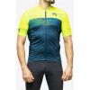 Cyklistické tričko Karpos Green Fire Jersey - refl.pond/yellow/enamel blue