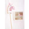 Kôň na tyči Bigjigs Toys Ružový