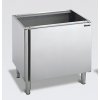 Podestavba s křídlovými dveřmi a policí 600x550x580 mm | BARTSCHER, 600 Imbiss inox