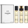 Chanel No 5 EDT plniteľný 20 ml + EDT náplň 2 x 20 ml pre ženy darčeková sada