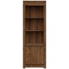 BRW Regál do obývačky KADA REG1D dub april drevo 69 cm x 204.5 cm x 45.5 cm