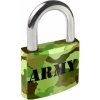 Visiaci zámok TOKOZ ART army, veľkosť 38 mm, tri kľúče