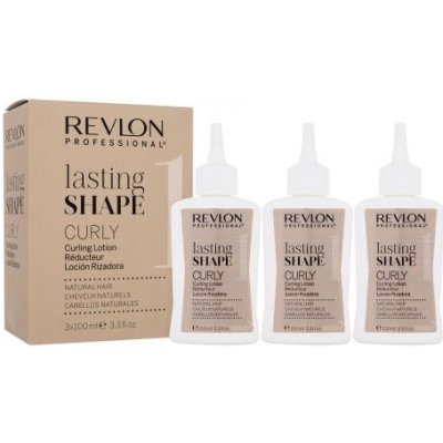 Revlon Professional Lasting Shape Curly Curling Lotion Natural Hair 1 trvalá ondulácia pre prírodné vlasy 3x100 ml