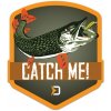 Nálepka Delphin CatchME! Šťuka