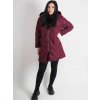 Dámska Prechodná Bunda Bordeaux Lite Oversize Veľkosť: One Size