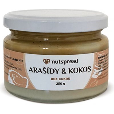 Nutspread kokosovo-arašidové máslo 250 g