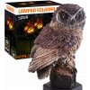 Interlook FLD-18-HNEDÁ | Solárne záhradné svietidlo LED Owl | 42 cm, 600 mAh