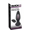 Black Velvets Remote Controlled Silicone Shaking Plug