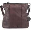 Noelia Bolger dámska crossbody kabelka vo vintage štýle stredne veľká- 2002 hnedá