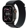 Inteligentné hodinky Apple Watch Ultra 3 GPS + Cellular 49mm čierny titán - čierny alpský ťah - S (MF0Q4QC/A)