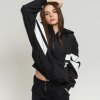 Urban Classics Ladies Crinkle Batwing dámská blk wht