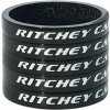 Podložky RITCHEY WCS Carbon Black UD Glossy 5x5mm