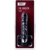 xBlack & Red, vibrátor, 6 vibračných režimov, silikón, čierny, 16 cm, O 3,5 cm