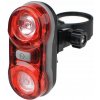 ZADNÁ LAMPA / BATÉRIOVÁ/ PROX GEMMA 2 X 0.5W LED ČERVENÁ