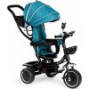 Ecotoys tříkolka se střechou a vodící tyčí modrozelená JM 066 9 GREEN BLUE