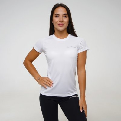 GymBeam Dámske tričko TRN - White - XS