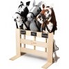 Stojan na kone Hobby Horse Padok 1 2 3 boxy Skippi drevený