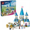 LEGO® | Disney 43275 Popoluškin zámok a kočiar s koňmi