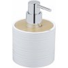 Biely plastový dávkovač mydla 350 ml Lyon – Allstar
